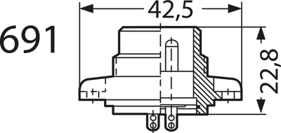 09 0469 00 12 binder Other Circular Connectors Image 2