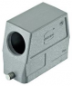 Grommet housing, size 24B, die-cast aluminum, M32, angled, longitudinal bow locking, IP65/IP66/IP67, 19300240547