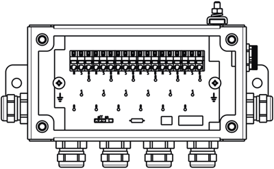 8703450000 Weidmüller Fieldbus distributor Image 2