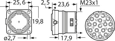 75009706 LAPP Other Circular Connectors Image 2