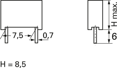 MKT1818410015G Vishay Film Capacitors Image 2