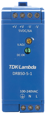 DRB50-5-1 TDK-Lambda DIN Rail Power Supplies Image 1