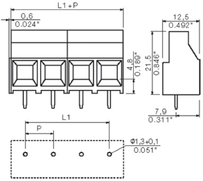 1724680000 Weidmüller PCB Terminal Blocks Image 2