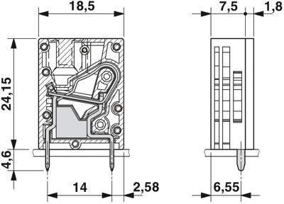 1719309 Phoenix Contact PCB Terminal Blocks Image 2