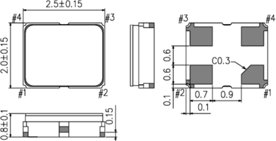 X1G004171002712 Epson Oscillators Image 2