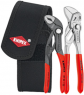 Mini pliers set in belt tool pouch