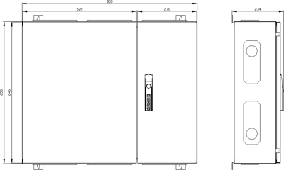 8GK1122-2KA32 Siemens Switch Cabinets, server cabinets Image 2