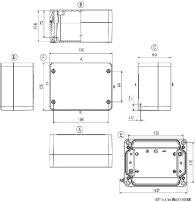 1939650000 Weidmüller General Purpose Enclosures Image 2