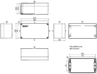 1305880000 Weidmüller General Purpose Enclosures Image 2