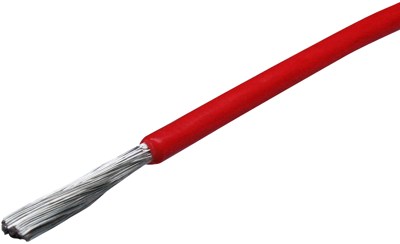 FEP 4,00/3,75 ROT Insulated stranded wires