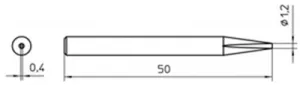 SPI26206 Weller Soldering tips, desoldering tips and hot air nozzles