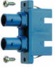 SC plug, multimode, ceramic, blue, 100007264