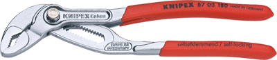 87 03 300 Knipex Water Pump Pliers, Grip Wrenches