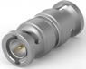 Coaxial adapter, 75 Ω, BNC plug to BNC plug, straight, 1-1478043-0