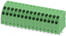 PCB terminal, 15 pole, pitch 3.5 mm, AWG 24-16, 13.5 A, spring-clamp connection, green, 1725081