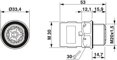 1403741 Phoenix Contact Other Circular Connectors Image 2