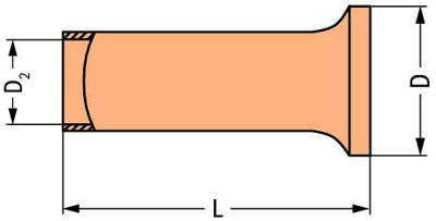 216-151 WAGO Wire-end Ferrules Image 2