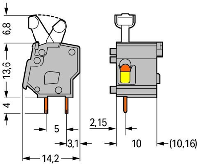 257-764 WAGO PCB Terminal Blocks Image 2