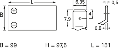 NP12-12 Yuasa Lead-Acid Batteries, Lithium-Ion Batteries Image 3