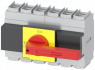 Emergency stop load-break switch, Rotary actuator, 6 pole, 160 A, 690 V, (W x H x D) 224 x 168 x 106 mm, front mounting, 3LD2305-3VK13