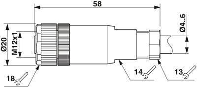 1662298 Phoenix Contact Sensor-Actuator Connectors Image 3