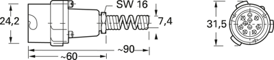 100022928 Telegärtner Other Circular Connectors Image 2