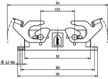 70250217 LAPP Housings for HDC Connectors Image 3