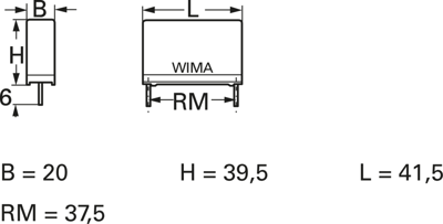 MKP4J044707G00KSSD Wima Film Capacitors Image 2