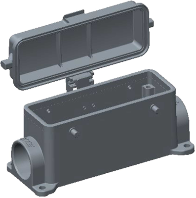 T1460240121-000 TE Connectivity Housings for HDC Connectors