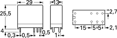 G2R-1-E 12VDC Omron Industrial Relays Image 2