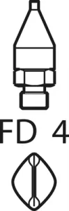 FD4 Weller Soldering tips, desoldering tips and hot air nozzles