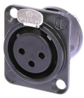 NC3FD-L-B-1 Neutrik XLR Connectors