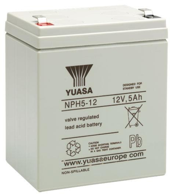 NPH5-12 Yuasa Lead-Acid Batteries, Lithium-Ion Batteries