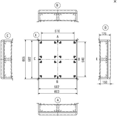 9502830000 Weidmüller General Purpose Enclosures Image 2