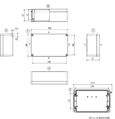 1937730000 Weidmüller General Purpose Enclosures Image 2