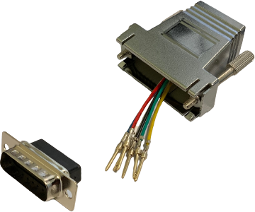 10121117 BKL Electronic Adapter for D-Sub Connectors, USB Connectors, PC Connectors