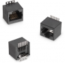 Socket, RJ45, 8 pole, 8P8C, Cat 3, solder connection, SMD, 634108149621