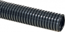 Corrugated hose, inside Ø 23 mm, outside Ø 28.5 mm, BR 45 mm, polyamide, black