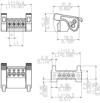 2444170000 Weidmüller PCB Connection Systems Image 2