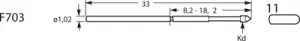 F70311B078G150 Feinmetall Contact Probes