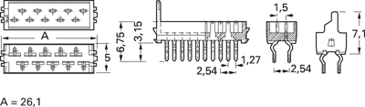 8-215464-8 AMP PCB Connection Systems Image 2