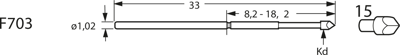 F07515B120G150 Feinmetall Contact Probes Image 3