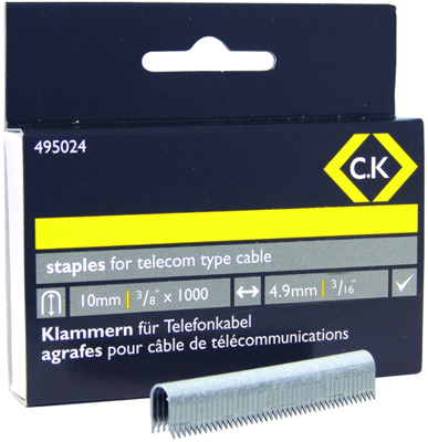 495024 C.K Tools Stapler and Staples