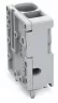 PCB terminal block, 6 mm², pitch 7.5 mm, 1-pole, Push-in CAGE CLAMP®, 6,00 mm², white