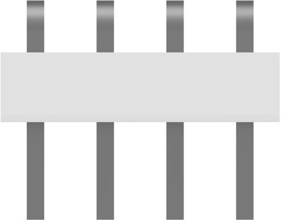 640453-4 AMP PCB Connection Systems Image 4