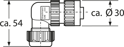 934129100 Hirschmann Automation and Control Other Circular Connectors Image 2