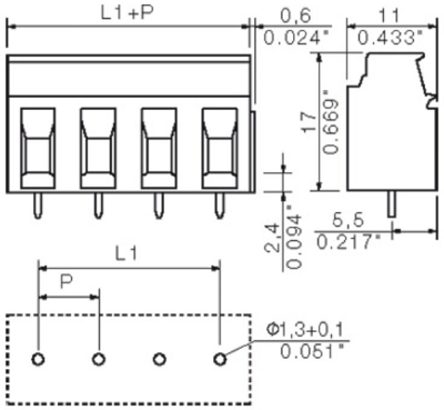 1594420000 Weidmüller PCB Terminal Blocks Image 2