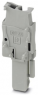 Plug, spring balancer connection, 0.08-4.0 mm², 1 pole, 24 A, 6 kV, gray, 3043077