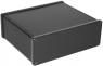 Aluminum enclosure, (L x W x H) 160 x 191 x 66 mm, black (RAL 9004), IP54, 1455U1602BK