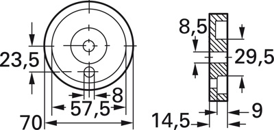 B65945A0000X022 EPCOS Ferrite cores Image 2